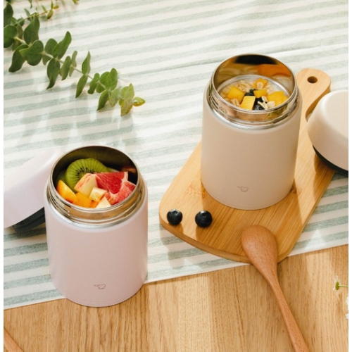 Zojirushi Stainless Steel Food Jar SW-KA40HL - Ice Gray