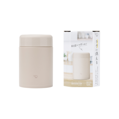 Zojirushi Stainless Steel Food Jar ZO-SW-KA52CM - Beige