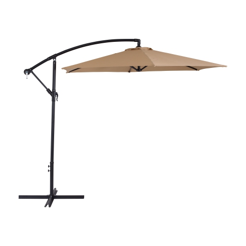 CorLiving 9ft Tilting Cantilever Patio Umbrella