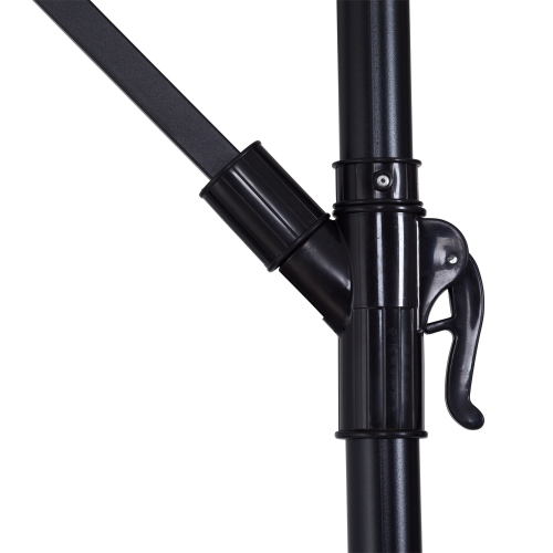 CorLiving 9ft Tilting Cantilever Patio Umbrella