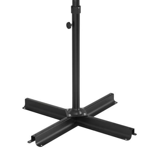 CorLiving 10ft Cantilever Patio Umbrella, Tilting