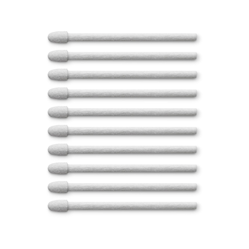 Wacom Pen Nibs Felt for Wacom Pro Pen 2 & Pro Pen 3D - 10-Pack - White -