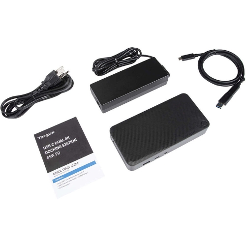 TARGUS Universal USB-C DV4K Docking Station with 65W Power Delivery - Black