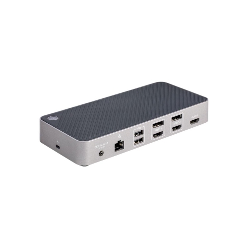 STARTECH USB-C Triple Monitor Docking Station - Space Gray