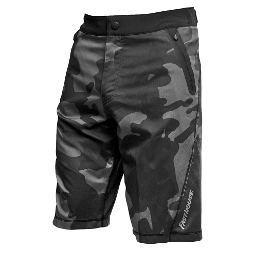 FASTHOUSE : SHORT CROSSLINE 2 MTB : NOIR / CAMO : 28