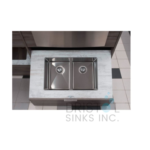 Bristol Sinks Undermount Stainless Steel Kitchen Sink 15 MM Corners