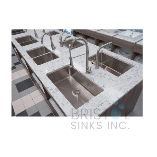 Bristol Sinks Stainless Undermount Sink with 20MIL Radius Corners