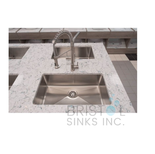 Bristol Sinks Stainless Undermount Sink with 20MIL Radius Corners