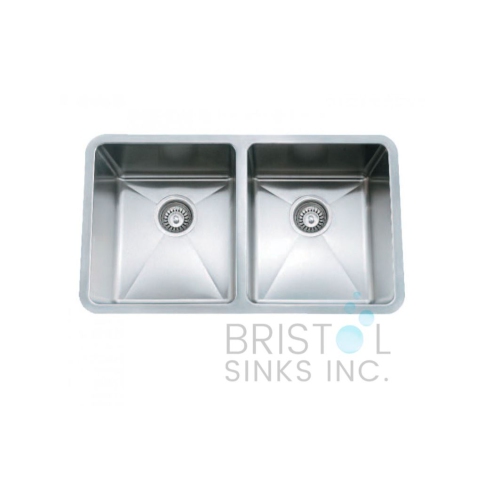 Bristol Sinks Undermount Stainless Steel Kitchen Sink 20 MM Corners