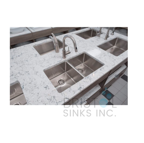 Bristol Sinks Undermount Stainless Steel Kitchen Sink 20 MM Corners