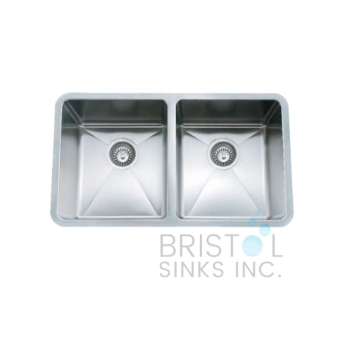 Bristol Sinks Undermount Stainless Steel Kitchen Sink 20 MM Corners
