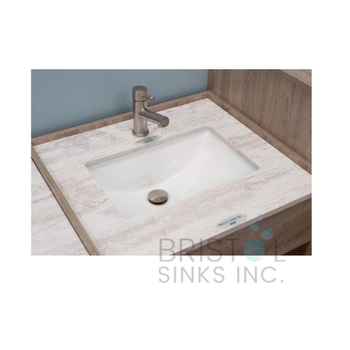 Bristol Sinks Vitreous China Rectangular Undermount Bathroom Sink