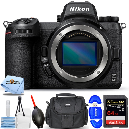 Nikon Z 6II Mirrorless Digital Camera (Body Only) 1659 - 7PC Accessory  Bundle