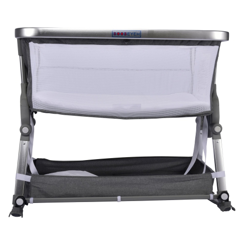 Borncerella bassinets model a 2 in 1 for newborn baby, gray