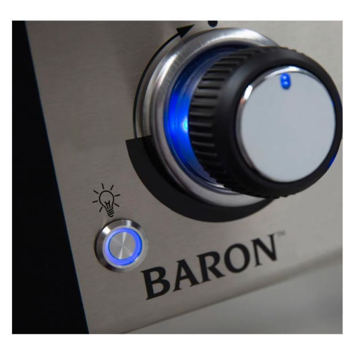 Broil King Baron 420 Pro 4-Burner Propane BBQ in Black