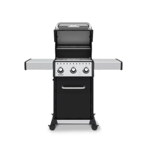 Broil King Baron 320 Pro 3-Burner Propane BBQ in Black