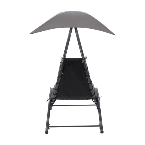 CorLiving Lounge Chair with Canopy