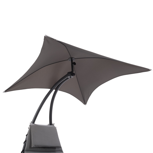 CorLiving Lounge Chair with Canopy