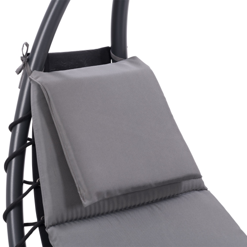 CorLiving Lounge Chair with Canopy