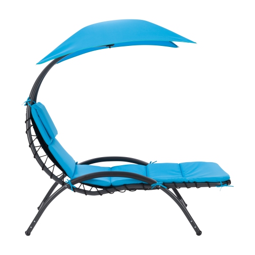 CorLiving Lounge Chair with Canopy