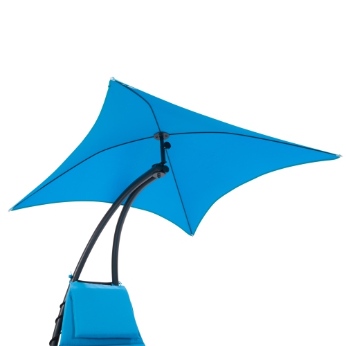 CorLiving Lounge Chair with Canopy