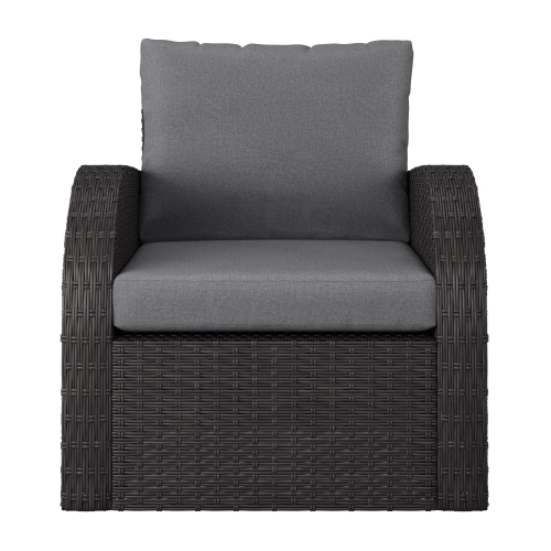 CorLiving Brisbane Outdoor Wicker Chair