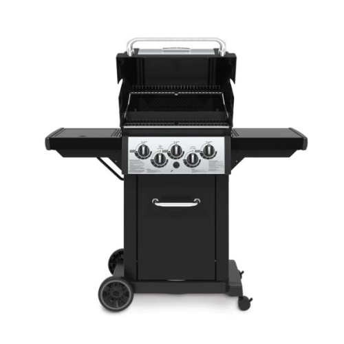 Broil King Monarch 390 3-Burner Natural Gas BBQ with Side Burner & Rotisserie Burner