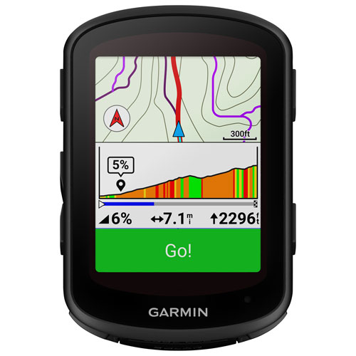 Garmin Edge 840 Bike Computer - GPS, Wireless, Black Head Unit