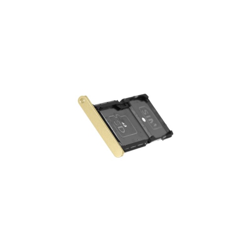 Replacement Sim Card Tray Compatible For Motorola Droid Turbo 2 (Gold)