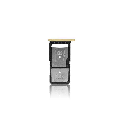 Replacement Sim Card Tray Compatible For Motorola Droid Turbo 2 (Gold)