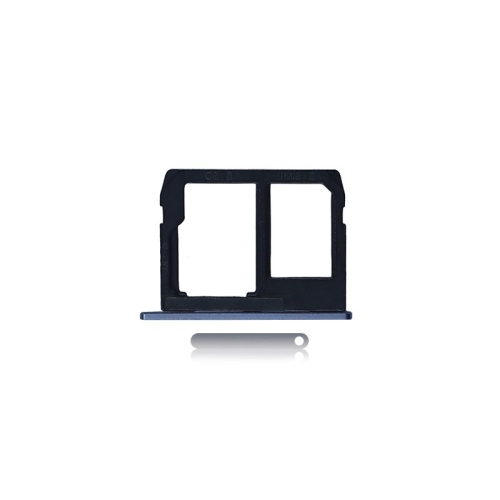 ESOURCE PARTS  Replacement Sim Card Tray Compatible for Motorola Moto G5S Plus (Xt1806 / 2017) (Silver) (Dual Card Version)