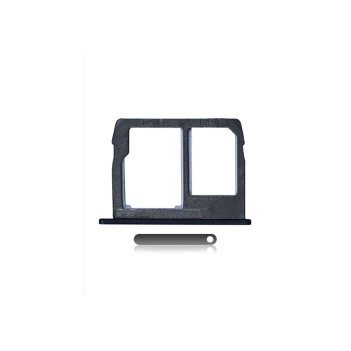 ESOURCE PARTS  Replacement Sim Card Tray Compatible for Motorola Moto G5S Plus (Xt1806 / 2017) (Gray) (Single Card Version)