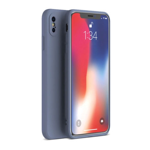 Étui souple gris lavande mat PANDACO pour iPhone X ou iPhone XS