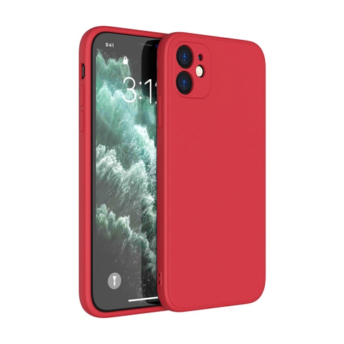 PANDACO Soft Shell Matte Red Case for iPhone 12 Mini