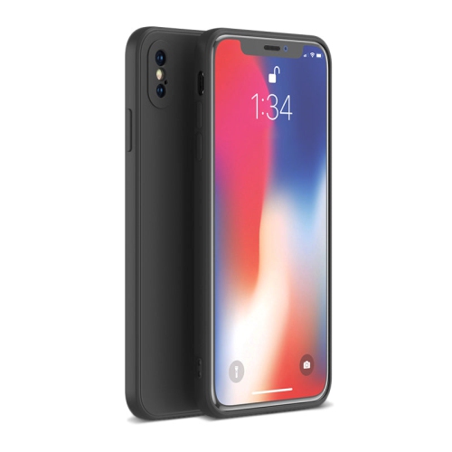 PANDACO Soft Shell Matte Black Case for iPhone XS Max