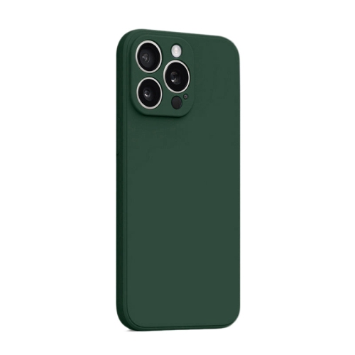 Étui souple vert forêt mat de PANDACO pour iPhone 12 Pro