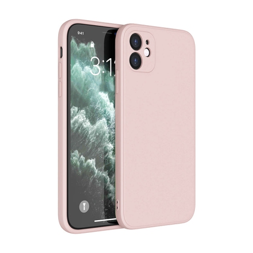 PANDACO Soft Shell Matte Pink Case for iPhone 12 Mini