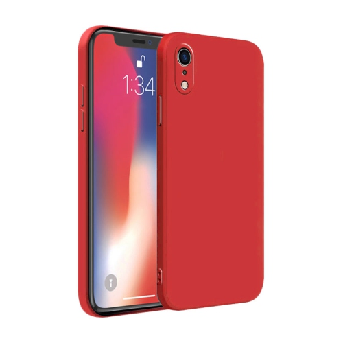 PANDACO Soft Shell Matte Red Case for iPhone XR