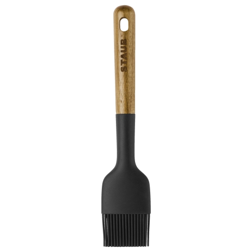 STAUB 22 cm Silicone Pastry Brush, Black