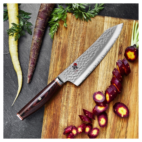 Miabi 6000 MCT 7&nbsp;po Santoku berçant, brun