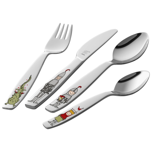 ZWILLING Eckbert 4 Piece Children's Flatware Set