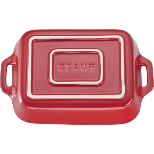 Ensemble de plats de cuisson mixtes STAUB Ceramique, cerise, 3 pièces