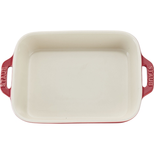 Ensemble de plats de cuisson mixtes STAUB Ceramique, cerise, 3 pièces
