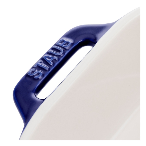STAUB – Plat de cuisson rectangulaire en céramique Ceramique 400&nbsp;ml, bleu foncé