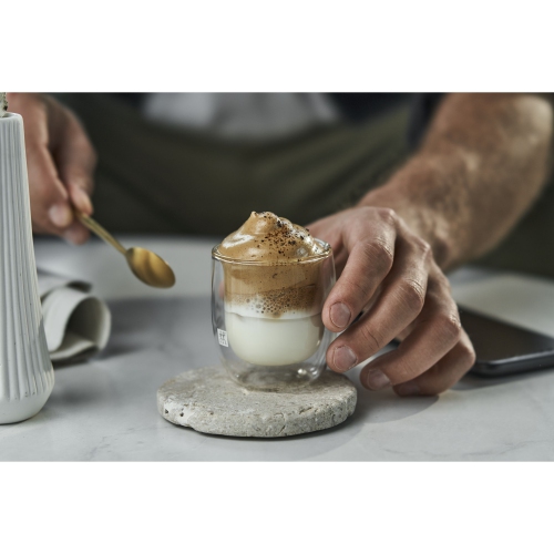 ZWILLING Sorrento 2 Piece Espresso Glass Set, Transparent