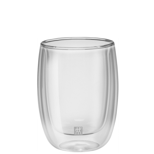 ZWILLING Sorrento 2 Piece Coffee Glass Set, Transparent