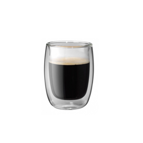 ZWILLING Sorrento 2 Piece Coffee Glass Set, Transparent