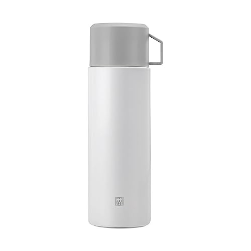 ZWILLING Thermo Beverage Bottle, 1 L, White-Grey