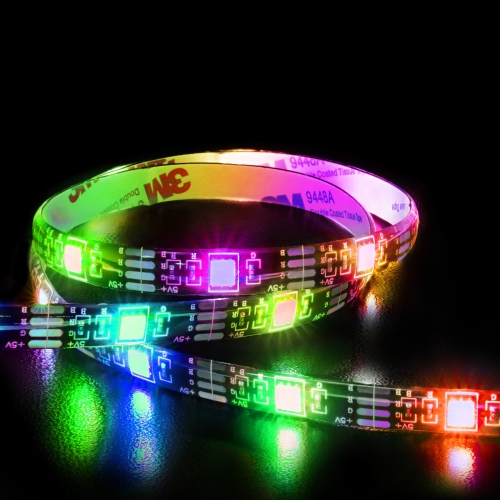 Bande lumineuse LED d'intérieur/extérieur multi-couleur et multi-blanc de Monster avec télécommande