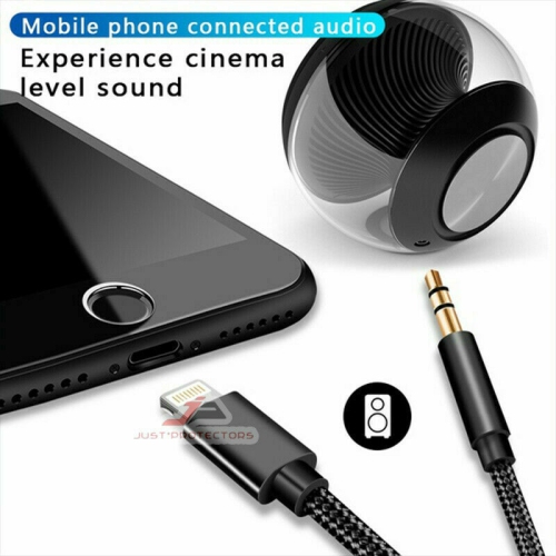 iPhone Aux Cord for Car Stereo, [Apple MFi Certified] Lightning to 3.5mm Audio Cable Compatible with iPhone 13 12 11 XS XR X SE2 8 7 to Car
